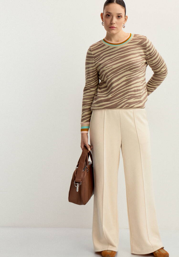 Джемпер с жаккардовым рисунком шир.  750, рис. 30