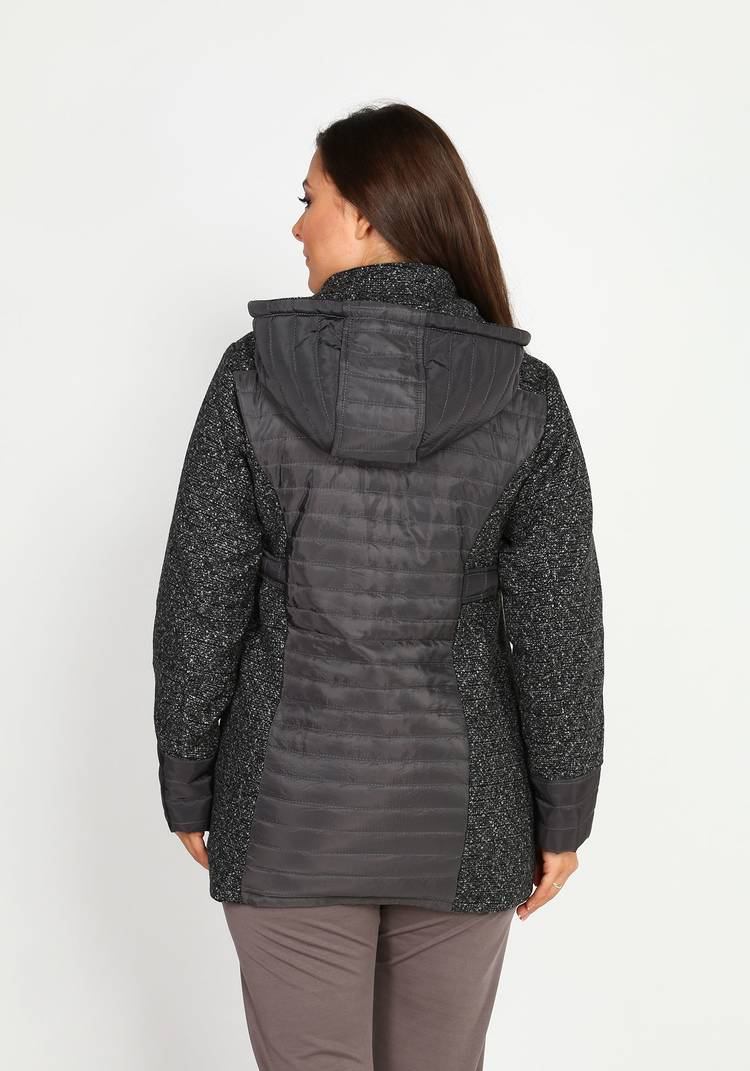 Куртка утепленная приталенная на молнии шир.  750, рис. 5