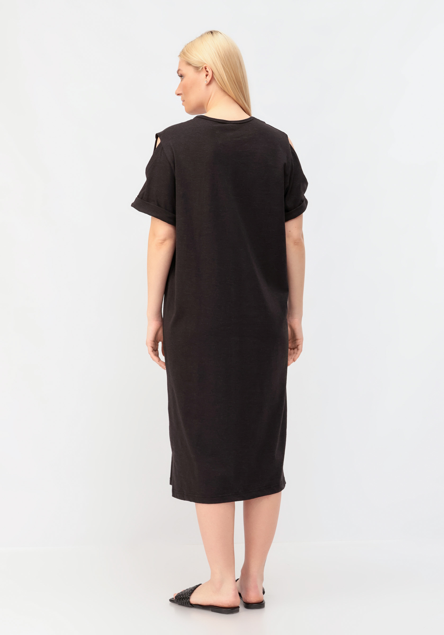 Платье "Гейл" ТМ ТЕКСПЛЮС, цвет серый, размер 56 - фото 3