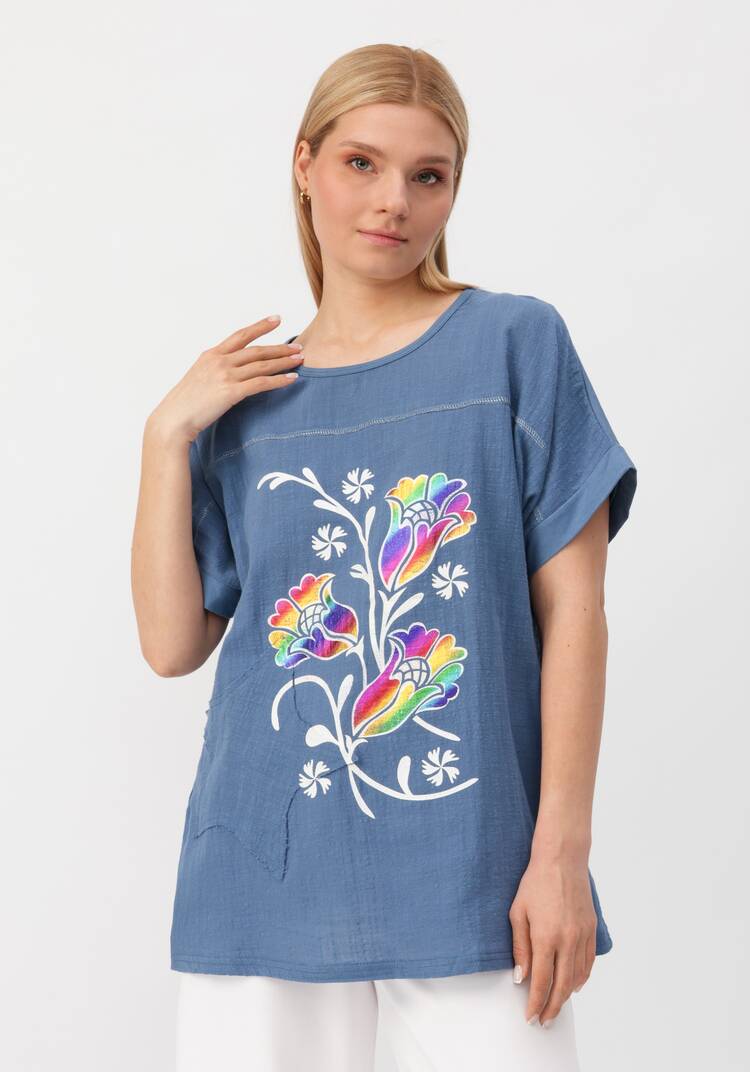 Футболка Розалия шир.  750, рис. 13