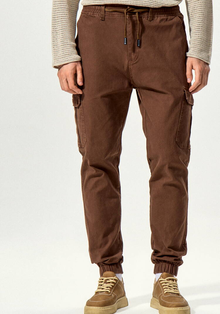 Брюки мужские с накладными карманами шир.  750, рис. 12