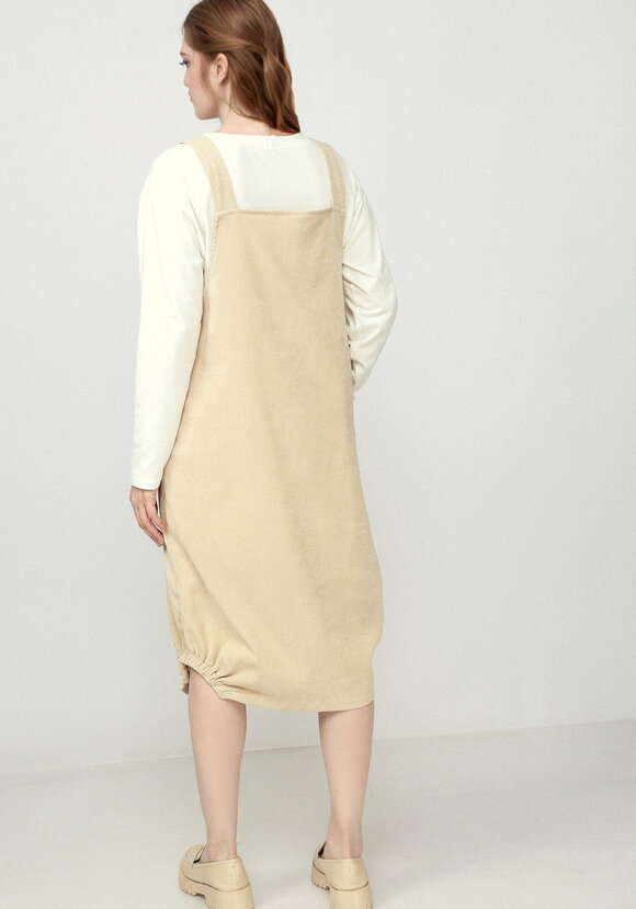 Сарафан из микровельвета на бретелях шир.  580, рис. 3