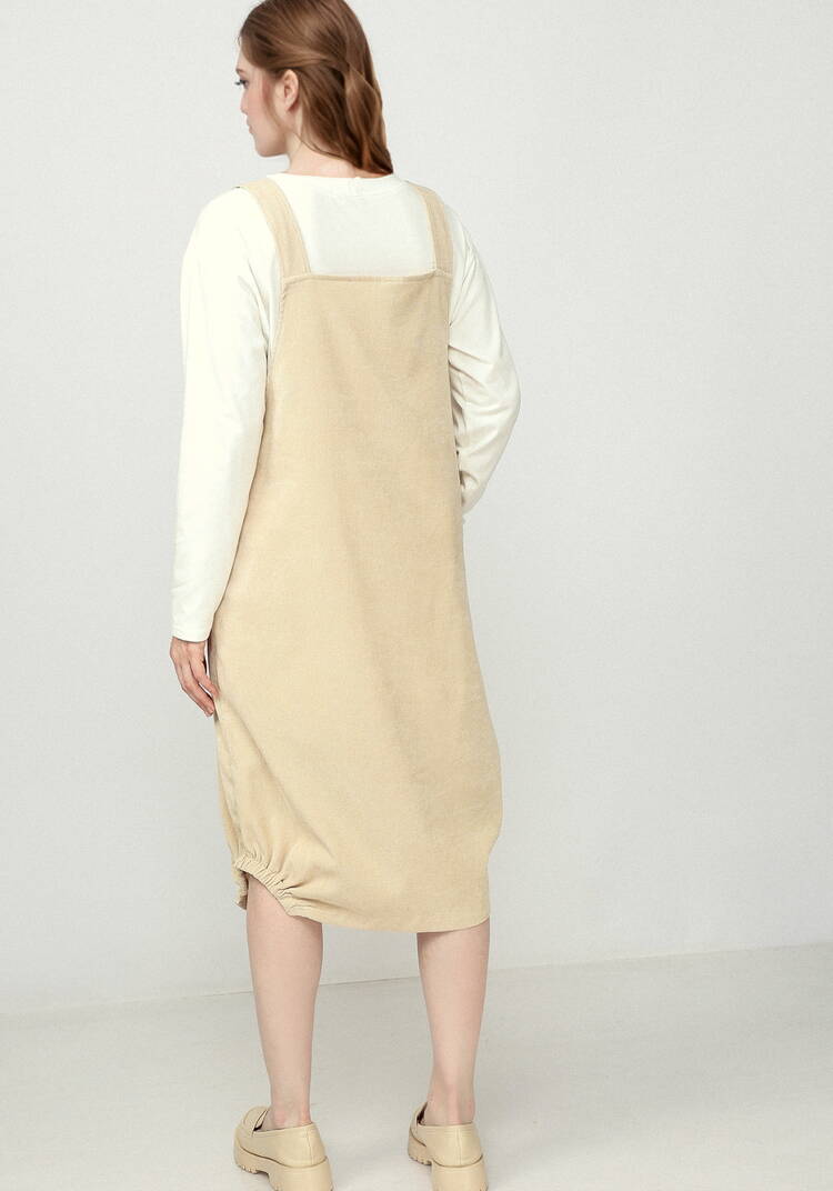 Сарафан из микровельвета на бретелях шир.  750, рис. 3