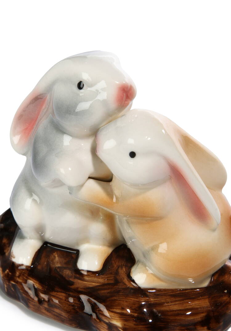 Фигурка фарфоровая Кролики шир.  750, рис. 4