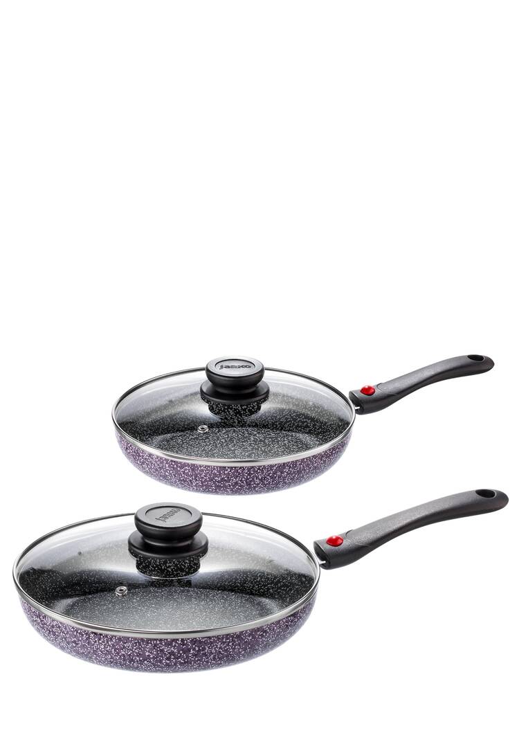 Набор сковород со съемными ручками и крышками шир.  750, рис. 6