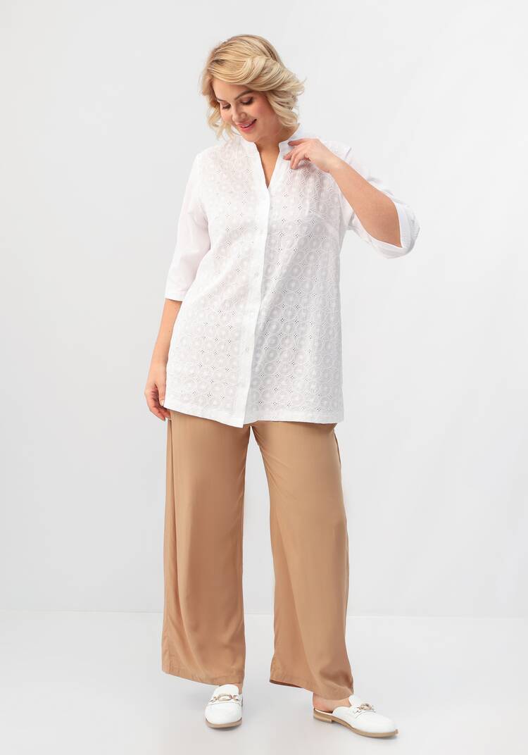 Рубашка из хлопка с шитьем шир.  750, рис. 8