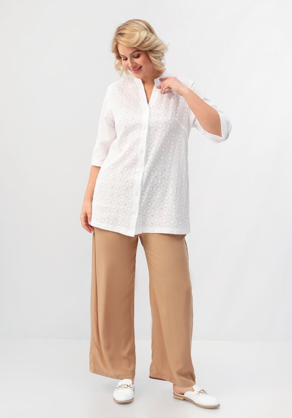 Рубашка из хлопка с шитьем шир.  580, рис. 8