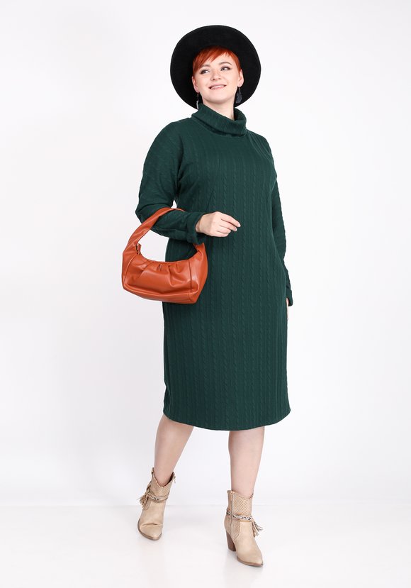 Платье свободного силуэта с воротником шир.  580, рис. 5