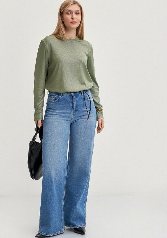 Лонгслив с блестящим напылением шир.  580, рис. 7