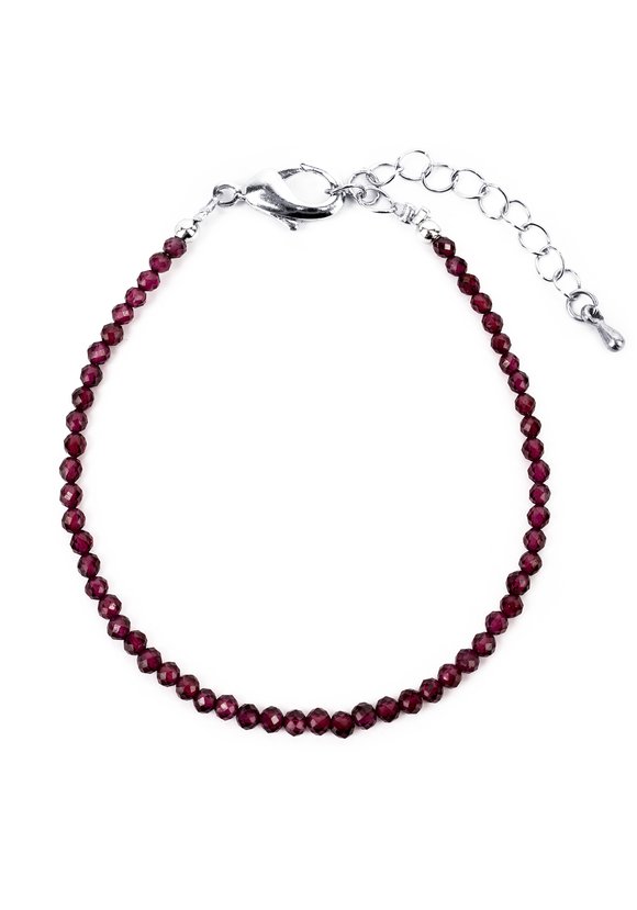 Браслет Россыпь граната шир.  580, рис. 1