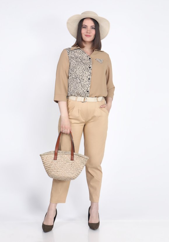 Блуза Неописуемое восхищение шир.  580, рис. 1