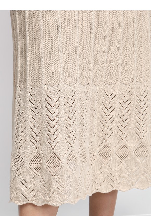 Юбка с ажуром по низу шир.  580, рис. 4