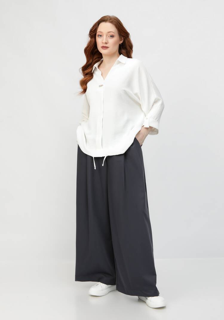 Блуза с патой на рукавах шир.  750, рис. 17