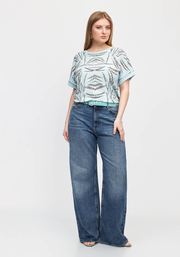 Блуза Стремительный взгляд шир.  750, рис. 2