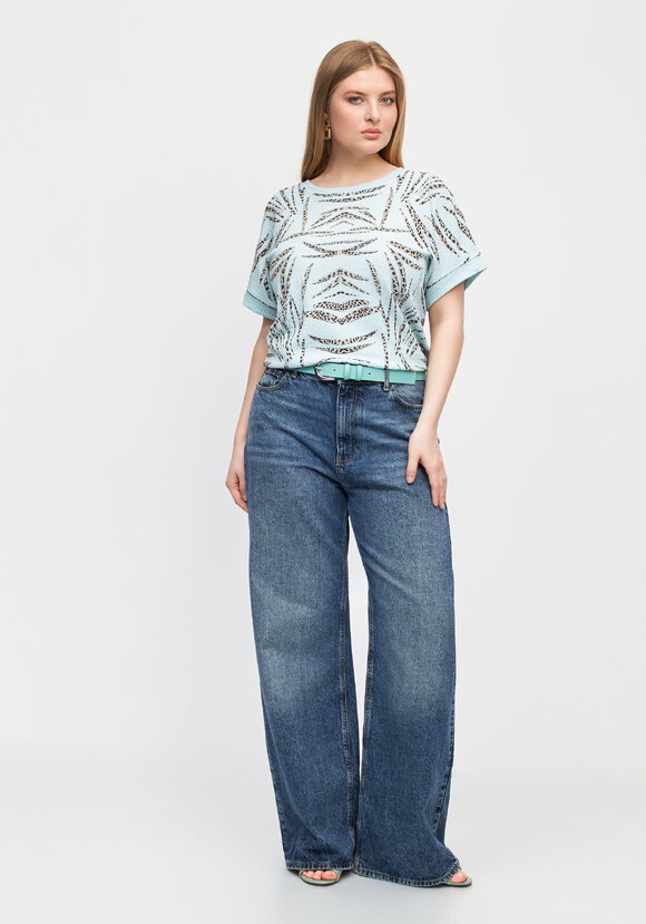 Блуза Стремительный взгляд шир.  580, рис. 2