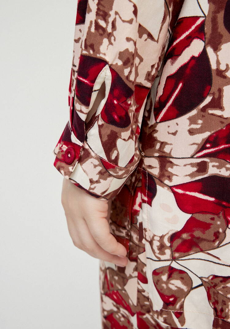 Блуза Калейдоскоп лепестков шир.  750, рис. 21