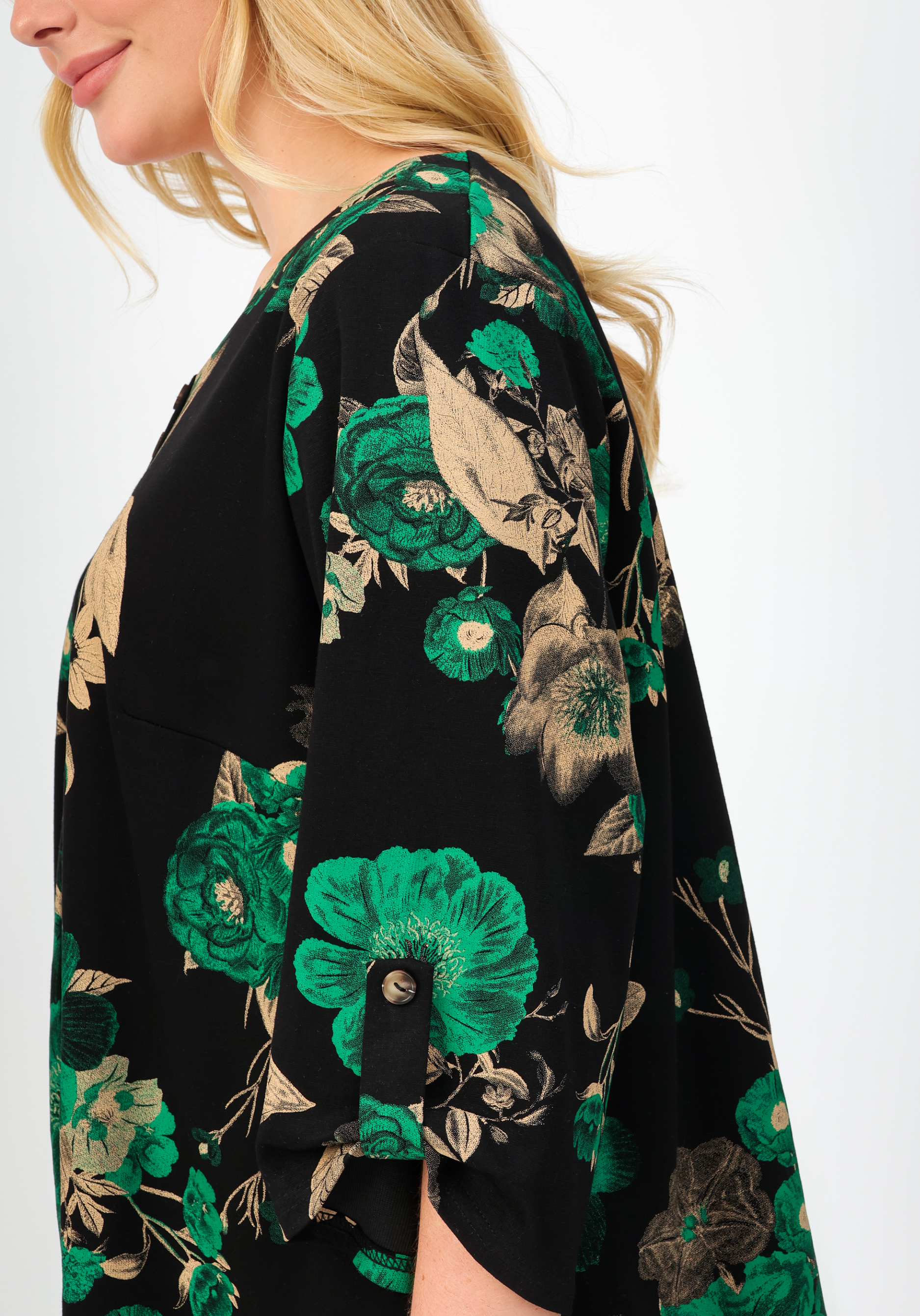Блуза "Голди" Vittori Vi, размер 52, цвет зеленый - фото 5