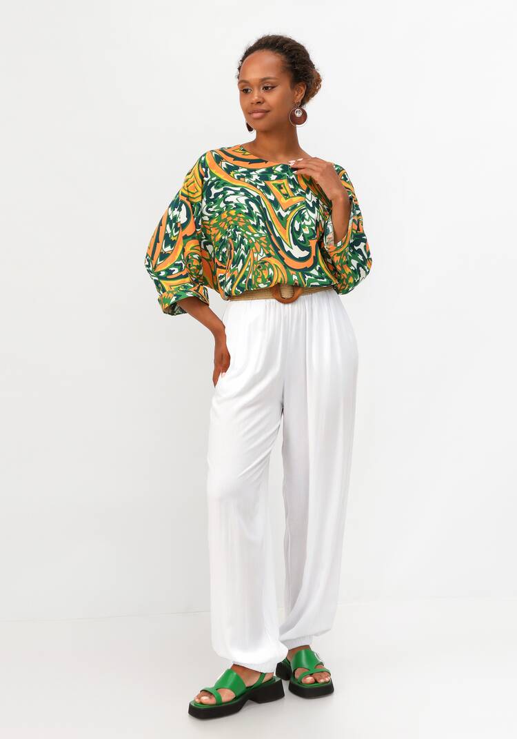 Брюки-шаровары на резинке шир.  750, рис. 32