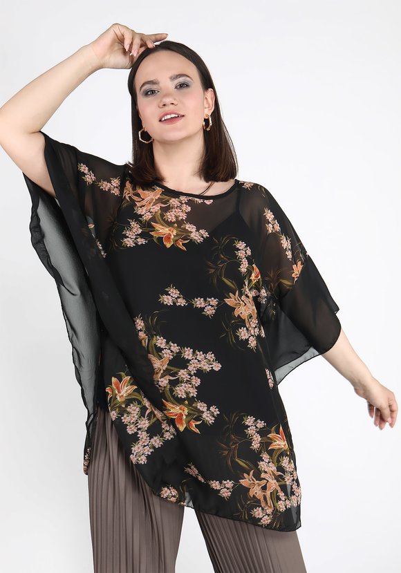 Туника Счастливый танец шир.  580, рис. 7