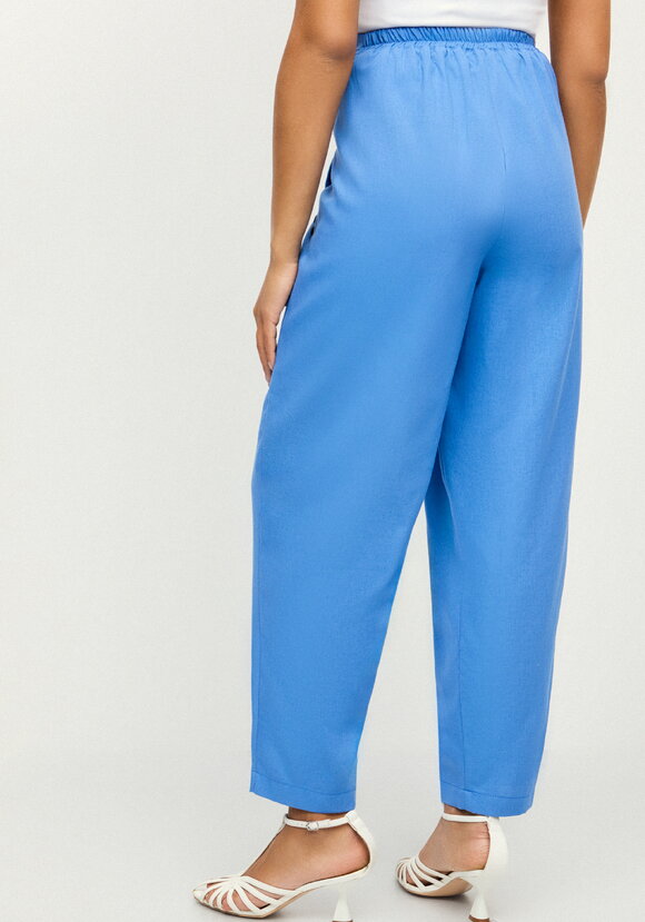 Брюки изо льна Литиция шир.  580, рис. 3