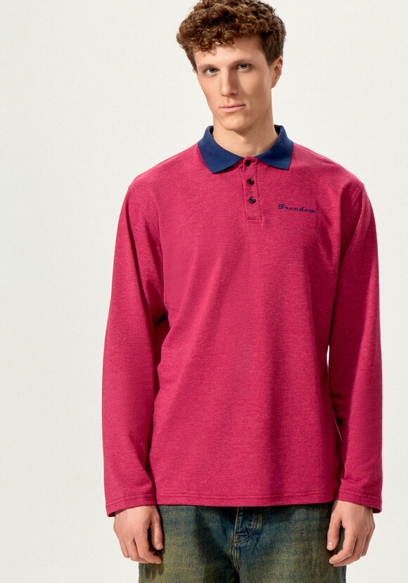 Джемпер-поло с вышивкой на груди шир.  580, рис. 12