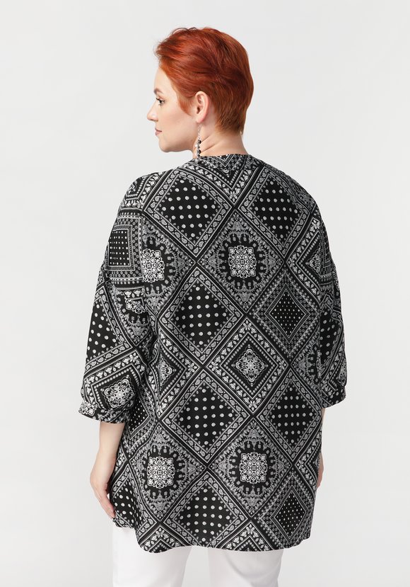 Блуза Приятное мгновение шир.  580, рис. 9