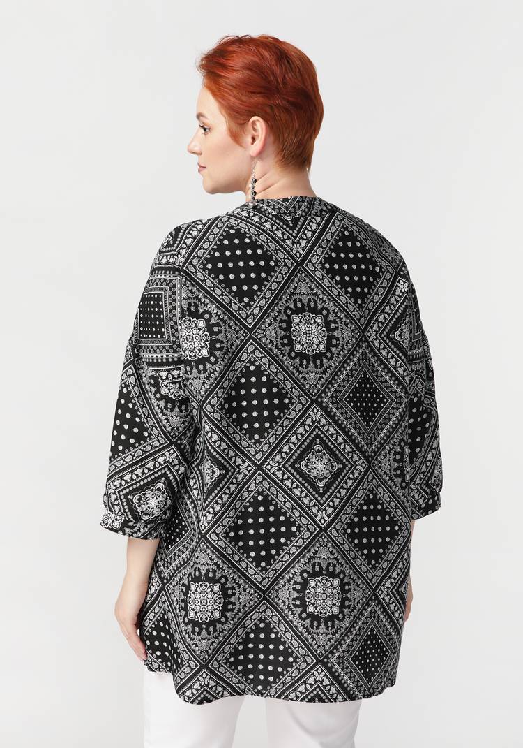 Блуза Приятное мгновение шир.  750, рис. 9