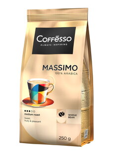 Кофе в зернах, мягкая упаковка