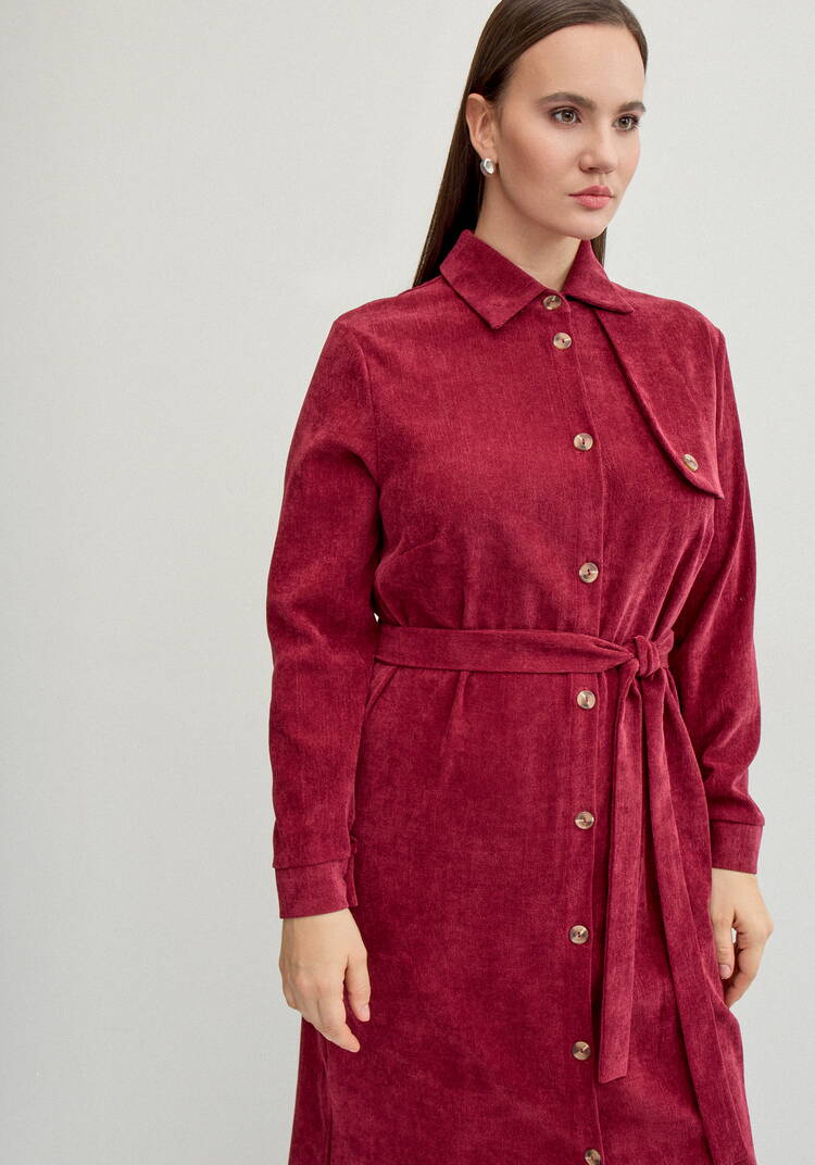 Платье-рубашка шир.  750, рис. 27