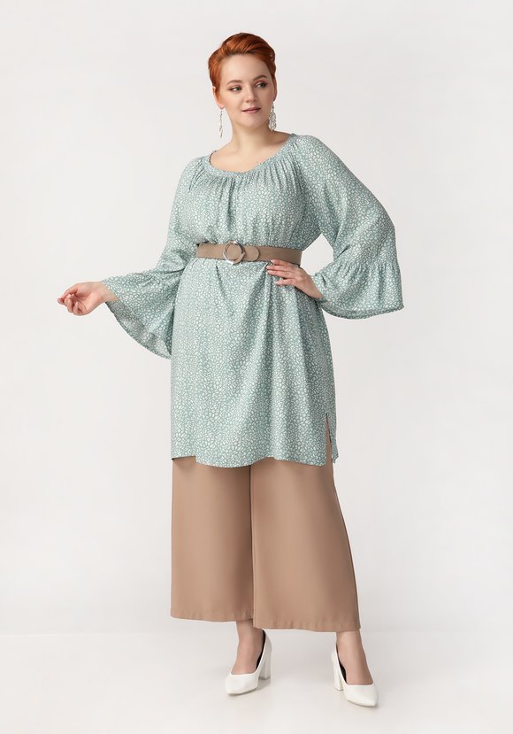 Туника Нежный шелест шир.  580, рис. 10