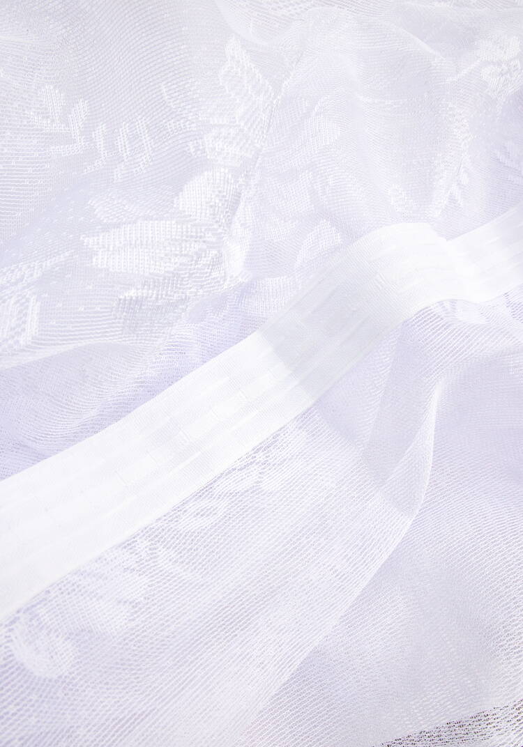 Тюль-жаккард Морозный узор шир.  750, рис. 9