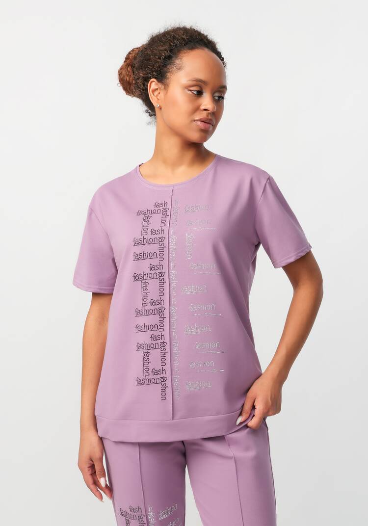 Костюм из брюк и блузы Мия шир.  750, рис. 10