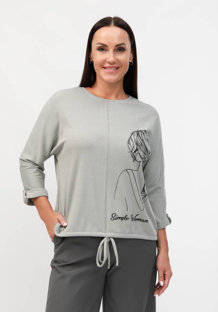 Блуза Марфа шир.  750, рис. 12