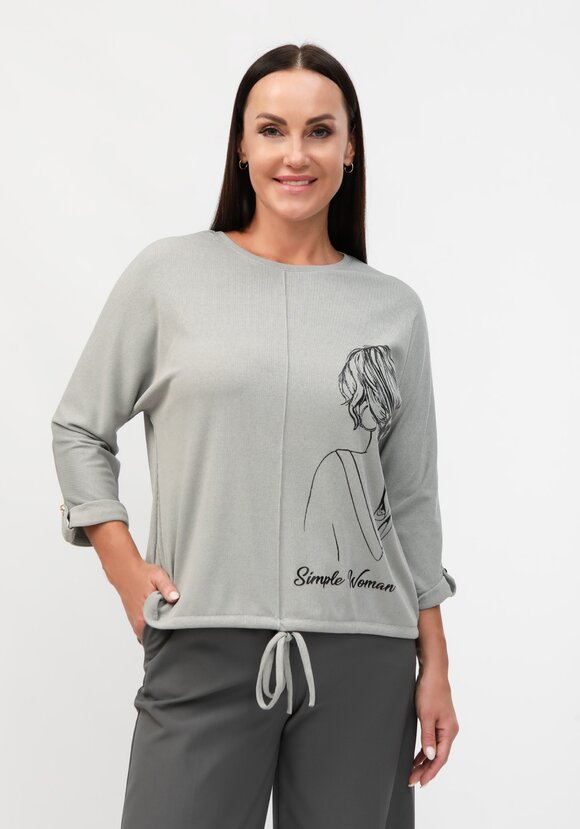 Блуза Марфа шир.  580, рис. 12