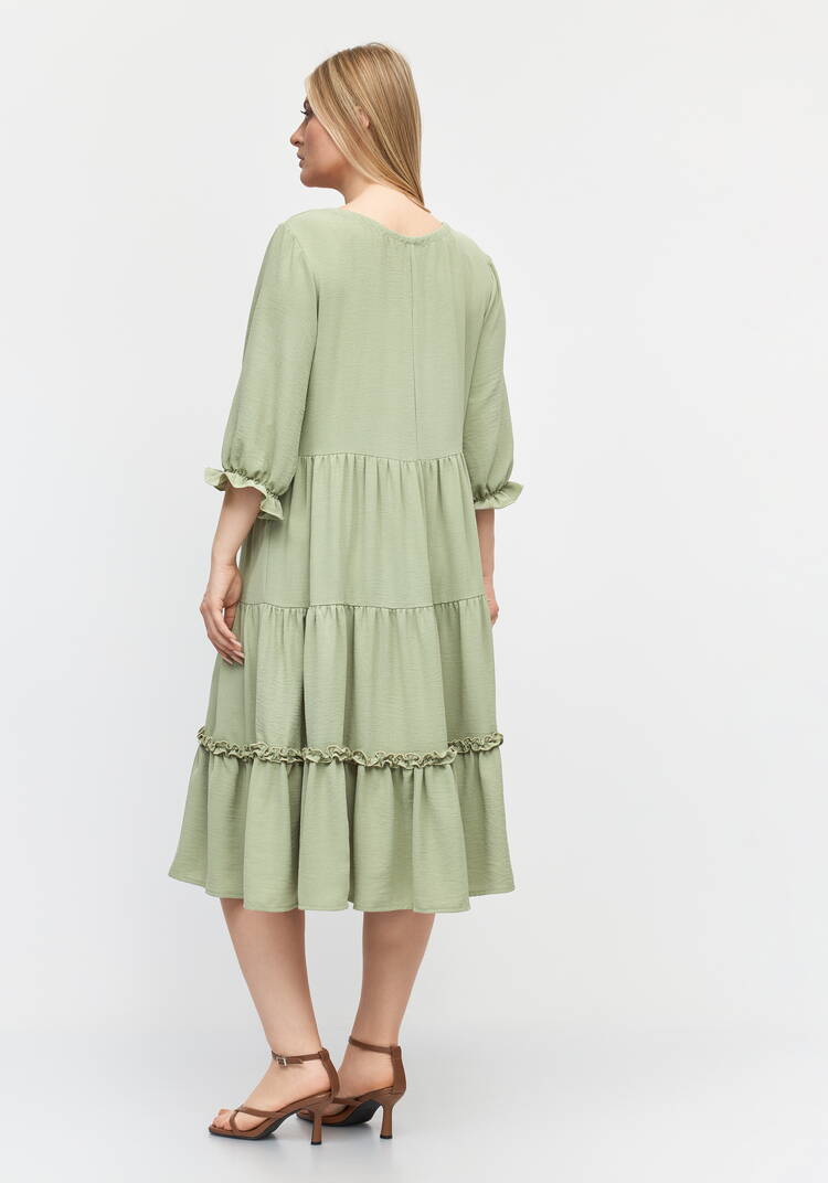 Платье однотонное Кристи шир.  750, рис. 15