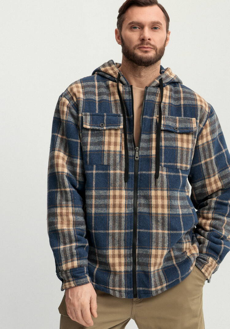 Рубашка с капюшоном и подкладом из шерпы шир.  750, рис. 4