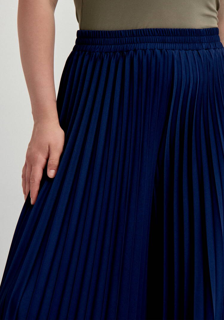 Брюки гофре с декоративным поясом шир.  750, рис. 5