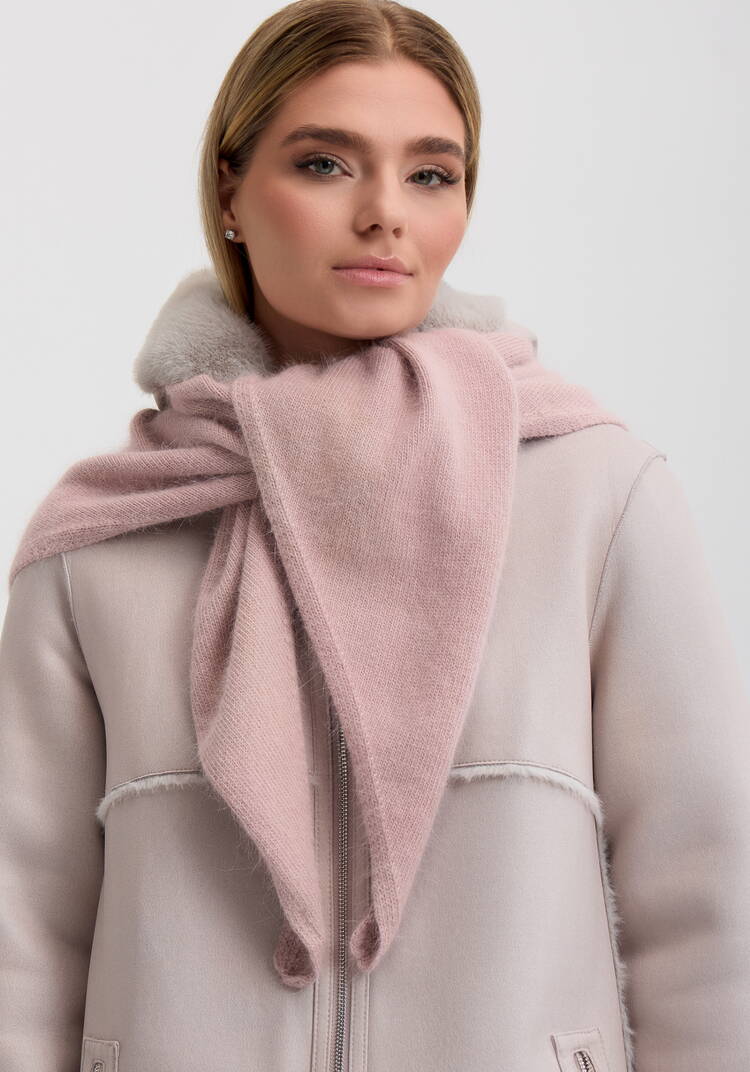 Шаль с ангорой Николина шир.  750, рис. 2