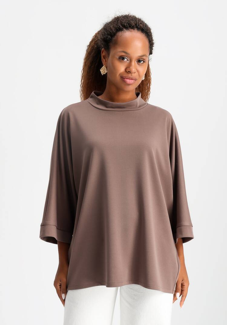 Блуза из плотного трикотажа шир.  750, рис. 4