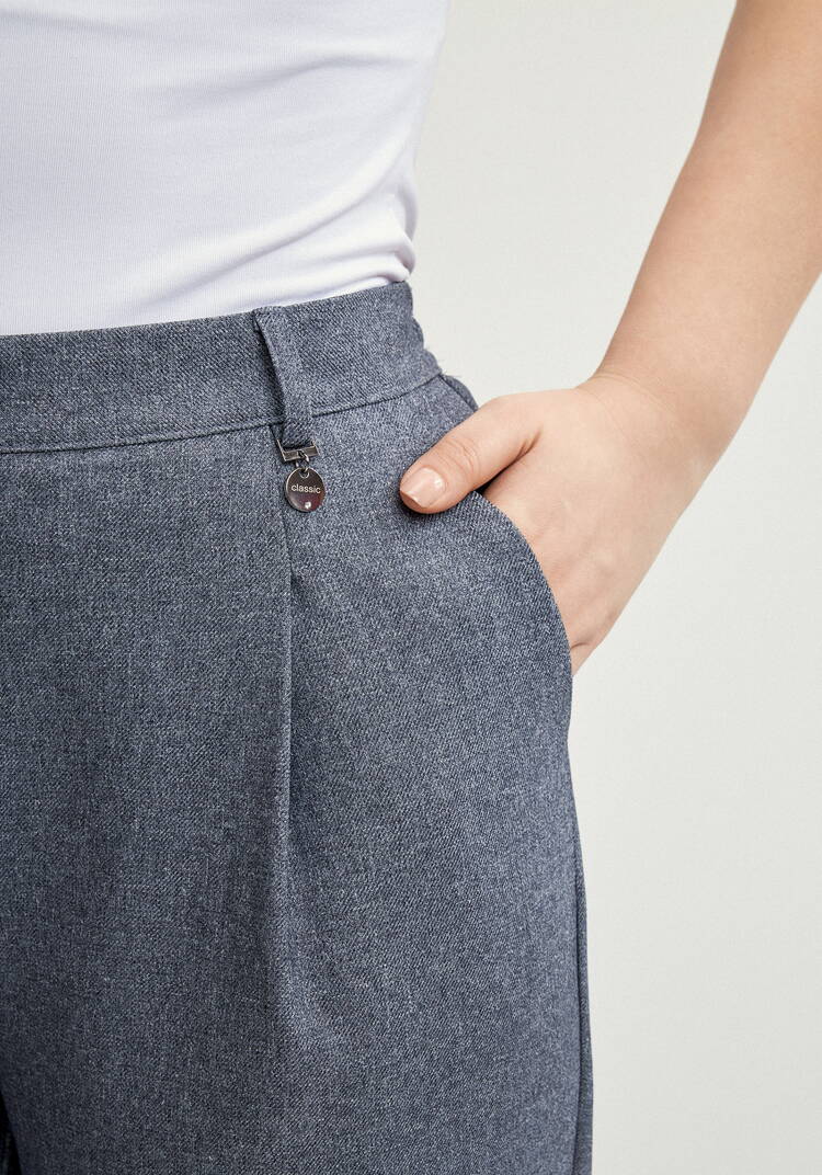 Брюки-бананы с карманами Герда шир.  750, рис. 5