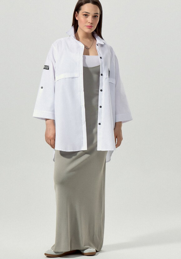 Рубашка с патами на рукаве Джоан шир.  580, рис. 2