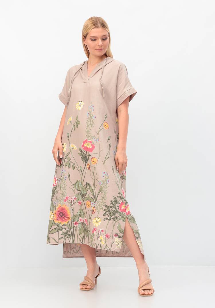 Платье с капюшоном Мэри шир.  750, рис. 7