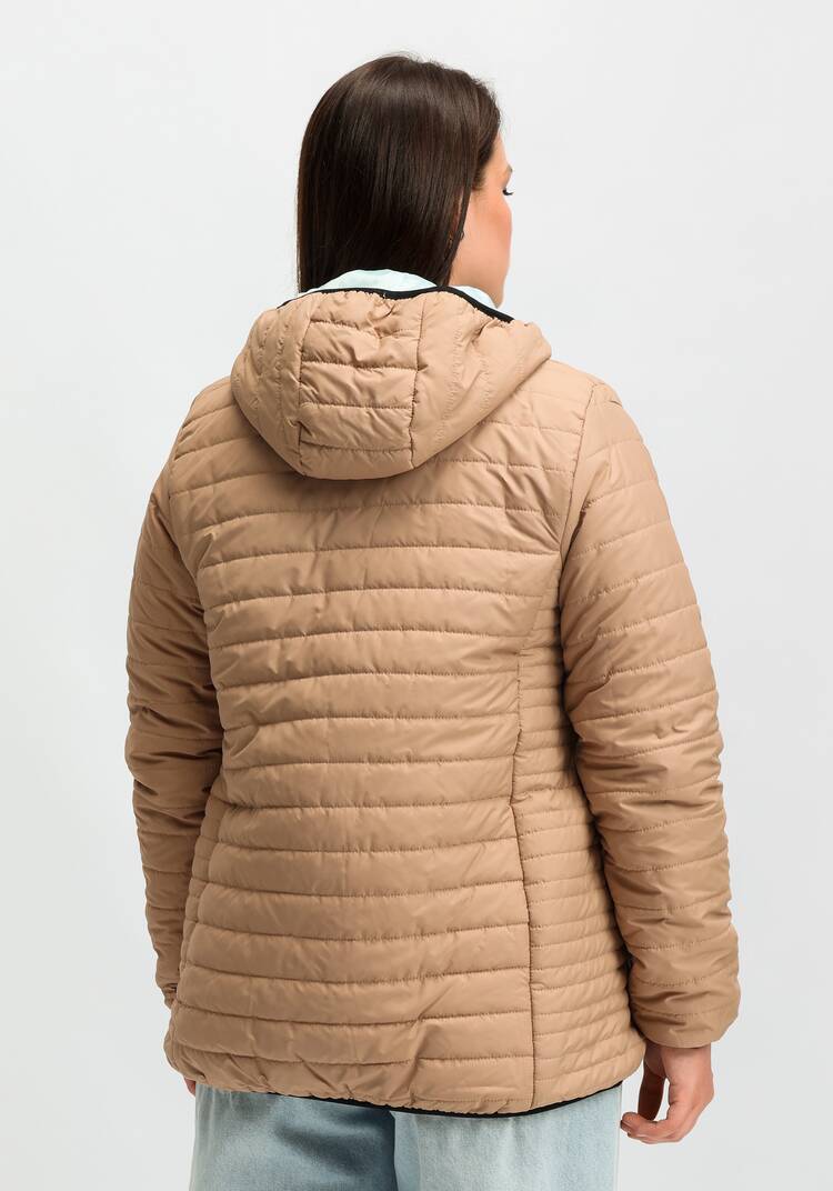 Куртка двухсторонняя с капюшоном на молнии шир.  750, рис. 13