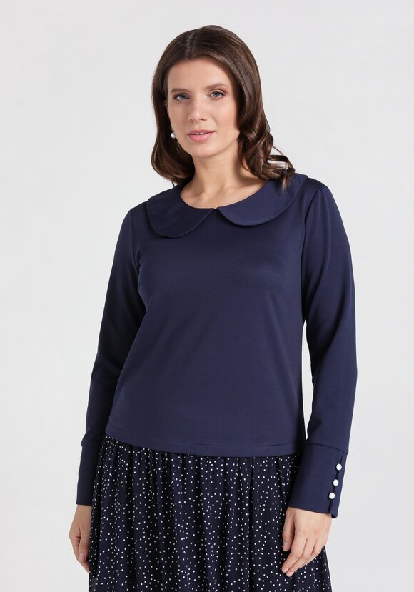 Платье с комбинированной тканью шир.  580, рис. 13