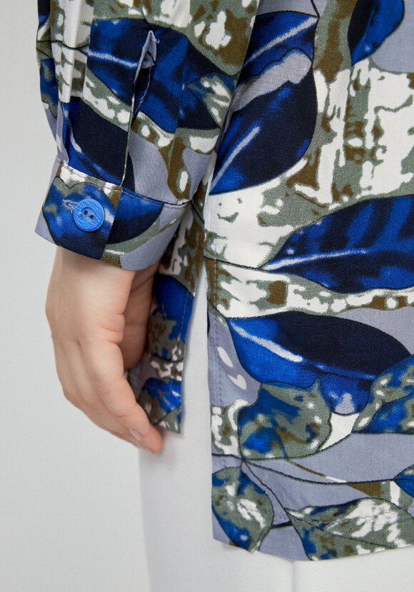 Блуза Калейдоскоп лепестков шир.  580, рис. 14