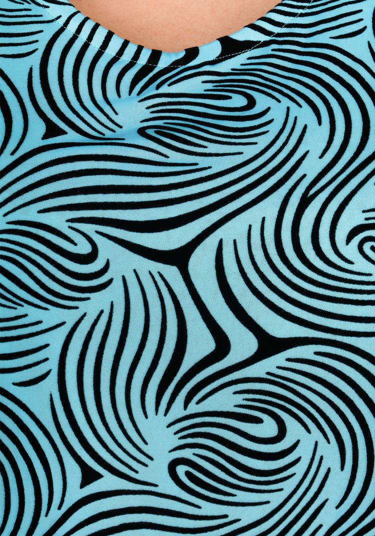 Платье-миди трапециевидного силуэта шир.  750, рис. 4