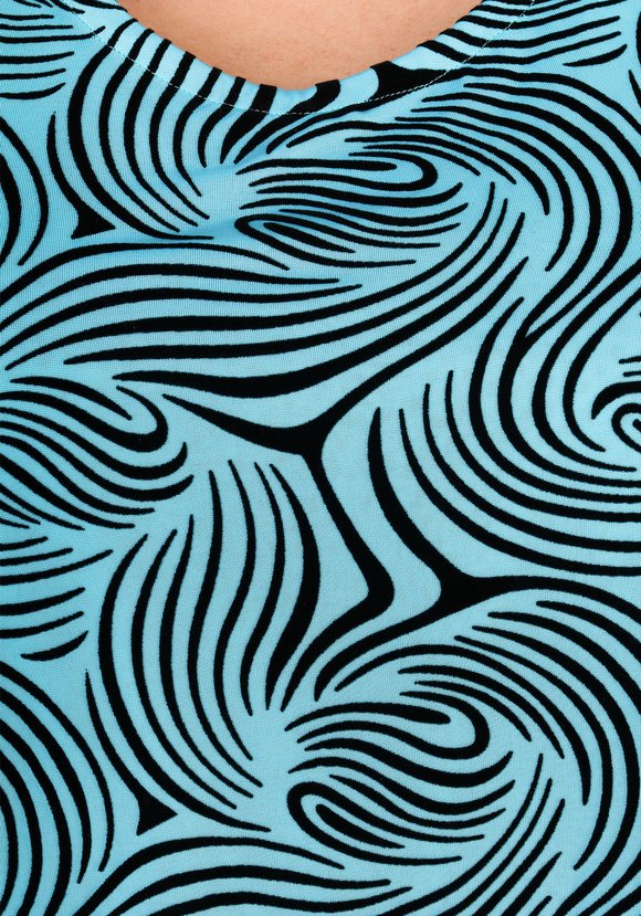 Платье-миди трапециевидного силуэта шир.  580, рис. 4