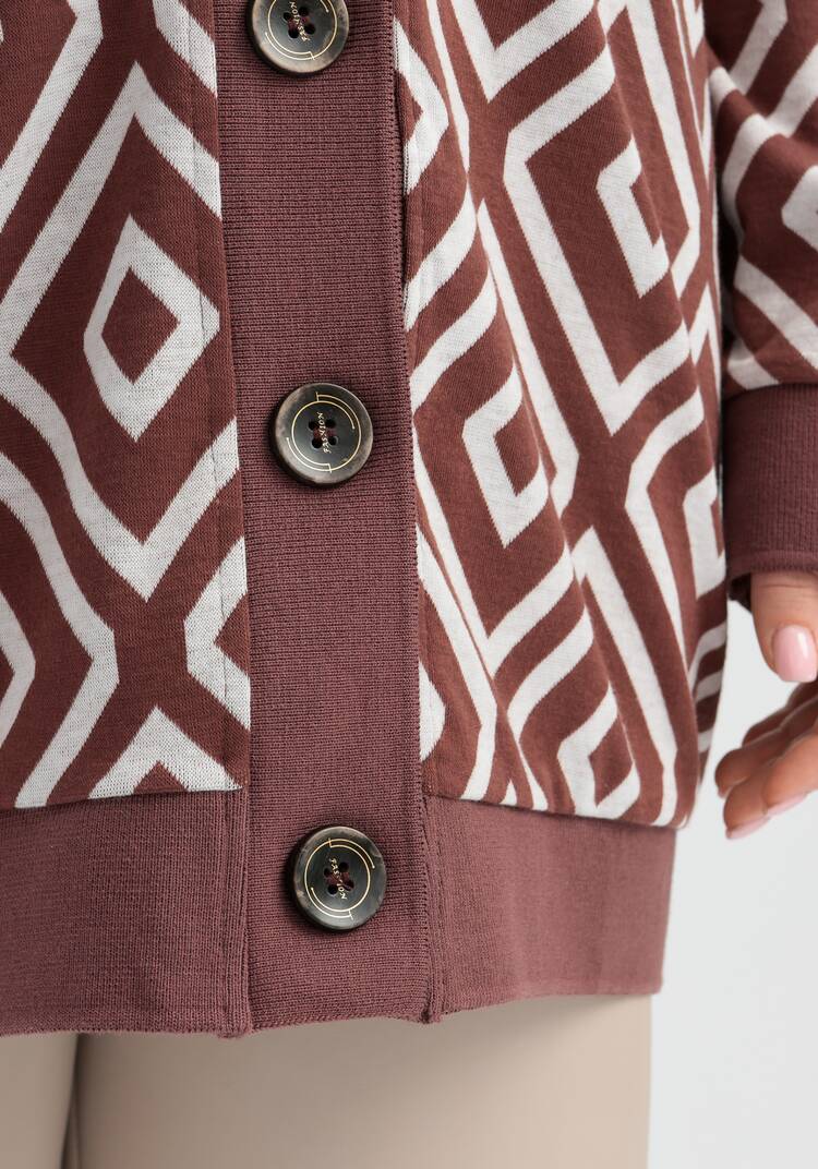 Кардиган Теплый облик шир.  750, рис. 6