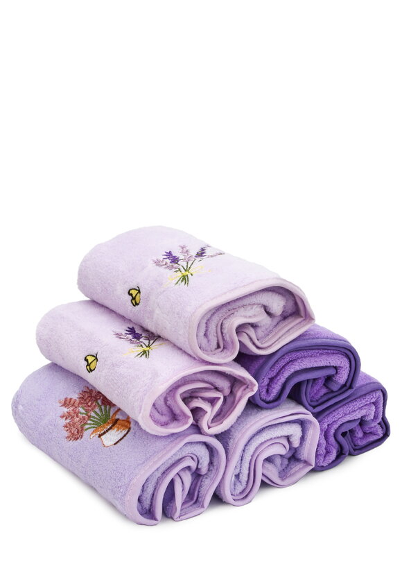 Полотенце Лаванда, 3 шт. шир.  580, рис. 1