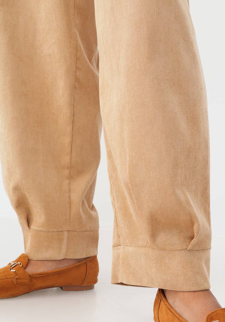 Брюки бананы с манжетами по низу шир.  750, рис. 12